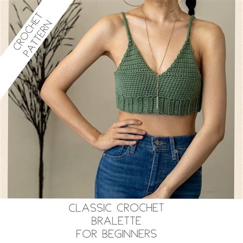 free crochet bralette pattern free